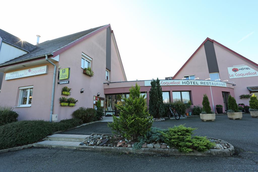 Hotel Restaurant Le Coquelicot Burnhaupt-le-Haut Exterior photo