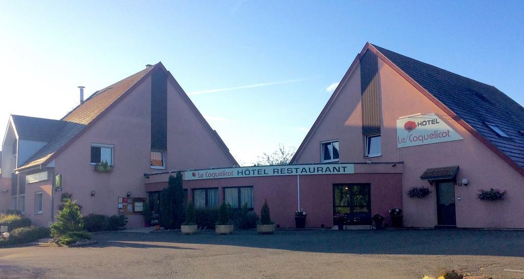 Hotel Restaurant Le Coquelicot Burnhaupt-le-Haut Exterior photo